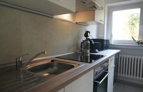 KS Stays Apartments - 2 Schlafzimmer mit 4 Einzelbetten in Bielefeld - Foto 5