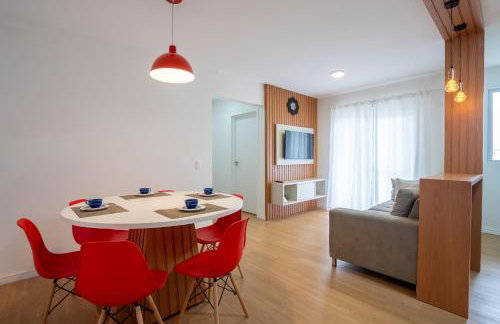 Apartamento a 150 M DA PRAIA com SACADA, WI-FI, PISCINA, PORTARIA 24h, PLAYGROUND e vaga de GARAGEM - Photo 15