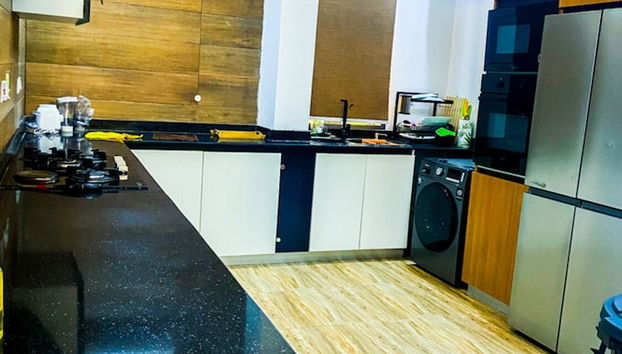 Impeccable 2-bed Apartment in Lekki With Snooker - Foto 5, Cocina privada