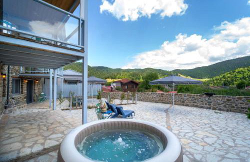 Dandy Villas Karpenisi Complex - Lux Chalets - Inflatable Pool-Hot Tub - Foto 84