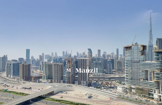 Manzil - Cozy 1BR in Paramount w Burj Khalifa View - Photo 16