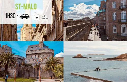 H3 Charmante maison sur la Vilaine près du Château - Foto 15