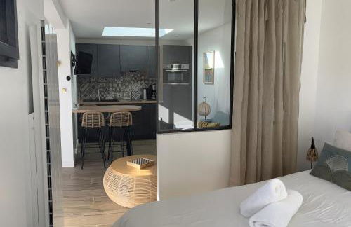 Lodge LE CABANON accès direct plage ! - Foto 11