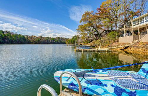 Cozy Lake Santeetlah Cottage with Dock and 3 Kayaks! - Foto 39