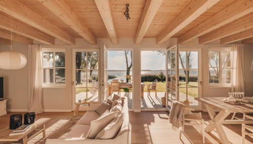 Watermark Usedom - Premium Ferienhaus direkt am Wasser mit eigener Badestelle - Haus Welle - Foto 4