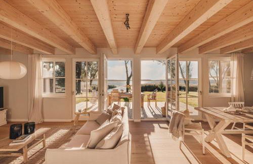 Watermark Usedom - Premium Ferienhaus direkt am Wasser mit eigener Badestelle - Haus Welle - Foto 4