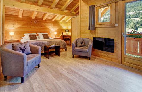 Chalets des Aravis Kitz et Buhel avec Jacuzzi 12 et 15 personnes - Foto 24