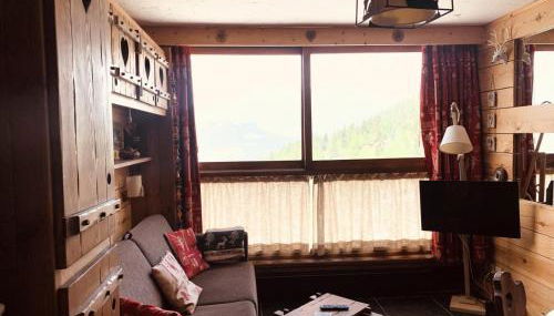 Résidence Les Charmettes - Chaleureux studio pour 3 personnes à Arc 1600, avec vue sur le Mont Blanc et proche des pistes et des commerces MAE-2151 - Foto 2