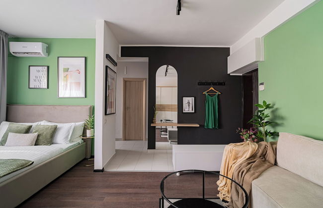 Cismigiu Park Studio - Fresh & Serene Flat with Light-Filled Interiors - Foto 5