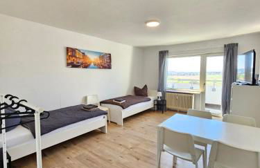 MR Living I modernes Apartment mit Einzelbetten, voll ausgestattete Küche, Balkon, WLAN, Parkplatz, ideal für Monteure I GI03 - Photo 6