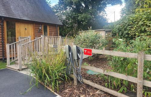 Swn Y Nant Lodge with hot tub Brecon - Foto 15