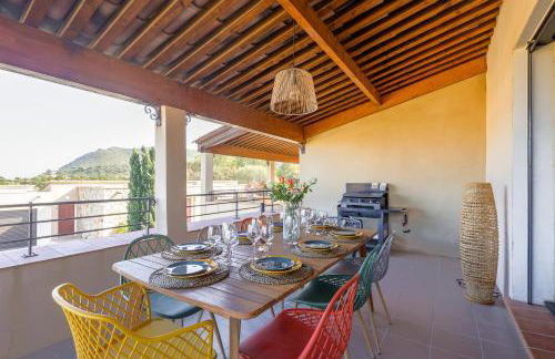 MAISON MITOYENNE VUE MER WIFI PROCHE L'ILE ROUSSE - Foto 24