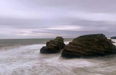 Cabaña de madera Mar y Madera, playa de las catedrales - Foto 17