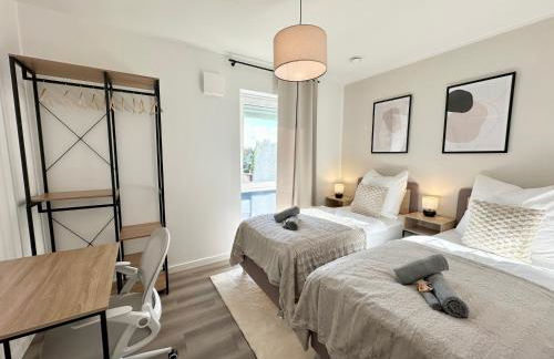 LIVA Stays - Henstedt Ulzburg - Nähe Hamburg & Flughafen - Nähe Bahnhof - Terrasse - Smart-TV - Foto 72