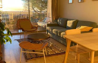 Sunny retreat terrace sea view calm AC - Foto 2
