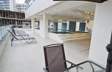 Apto com lazer completo, piscina, ar, mercadinho e pet friendly a 1 min da praia - Photo 20