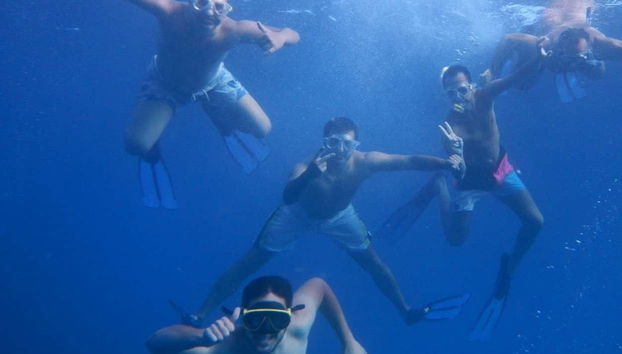 Snorkel nas águas de Caleta de Fuste