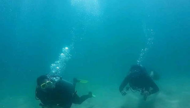 Baptême de plongée