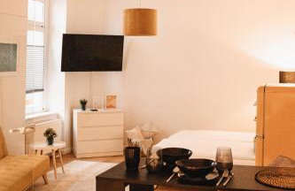 Studio Apartment im Zentrum mit Parkplatz & neuem Badezimmer - Foto 6