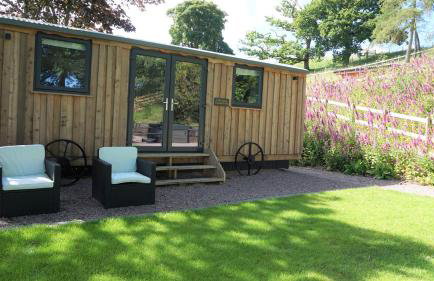 Little Acorn - Luxury shepherd's hut / lodge with private hot tub and garden - Foto 1