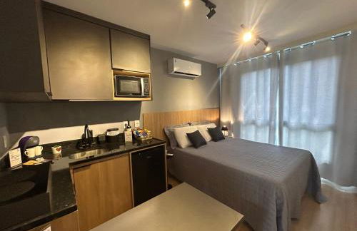 Uni Home 405 - COM ESTACIONAMENTO GRATUITO - Studio moderno e novo perto do MAC - Boa Viagem - Foto 3