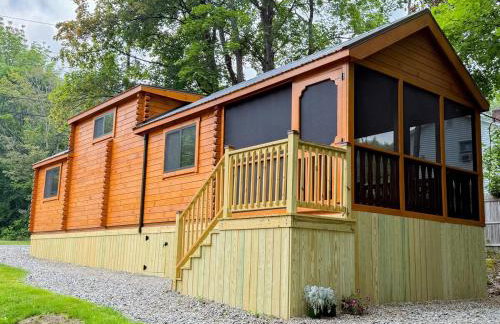 SaunaHaus - Log Cabin plus Private Sauna by the Brook - Foto 30