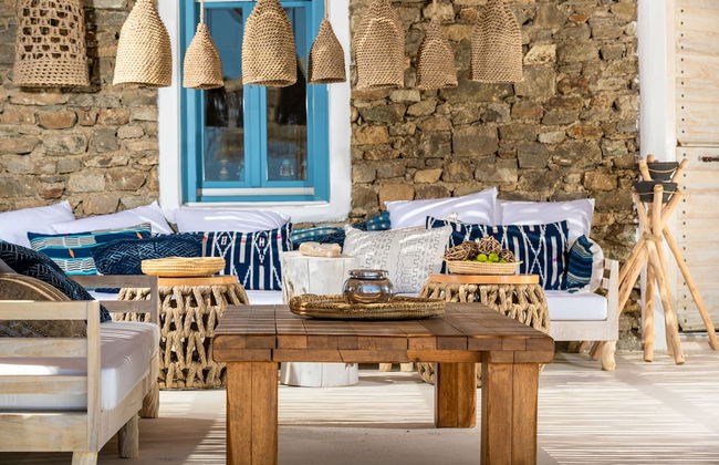 Karkos Beachfront Villa Private pool - Foto 22