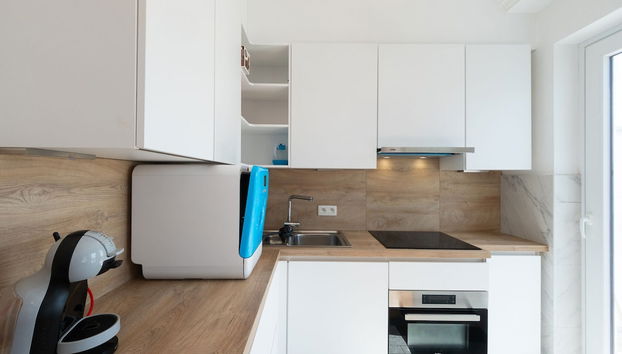 Cozy Studio With Terrace and Stunning View - Foto 3, Cocina privada