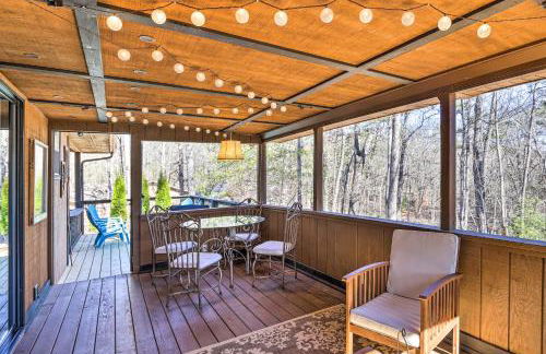 Unwind Fireside Serene Murphy Escape with Hot Tub! - Photo 40