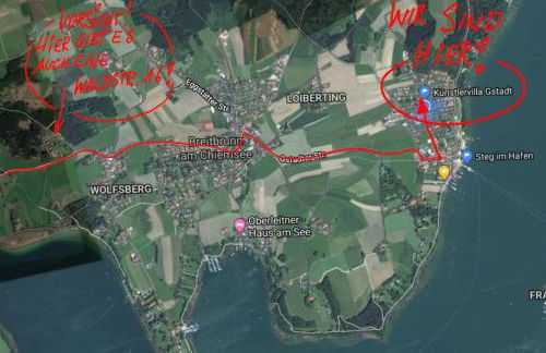 Ferienwohnung in seenaher Künstlervilla in Gstadt - Foto 41