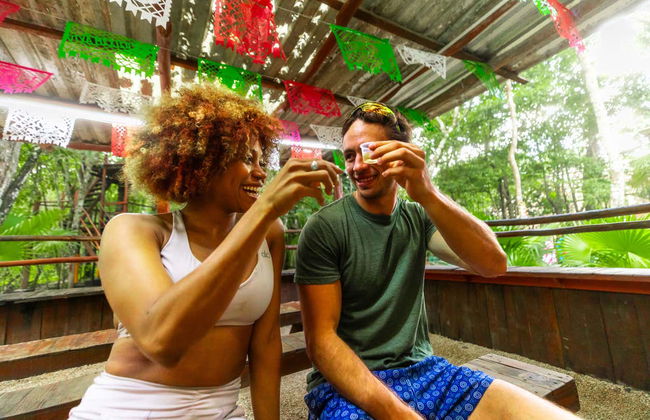 Cénotes à Puerto Morelos + Dégustation de tequila - Photo 14