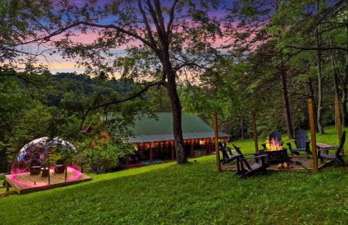 Spring cabin with Dome, Sauna, Hot Tub, Pickleball, Firepit - Foto 12