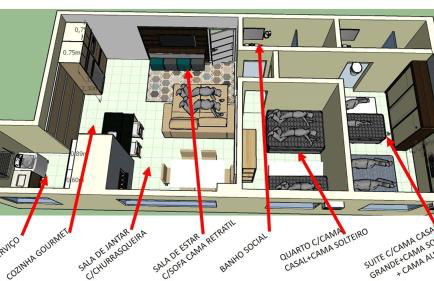 Novo Lar England Quadra Mar Meia Praia - Foto 24