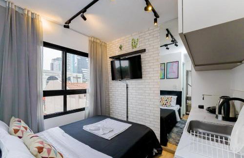 Estúdio One Ecovile | Vista Espetacular | Gonzaga Stays - Foto 26