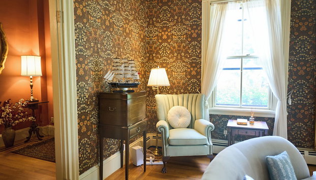 The Underwood-Hale House - Foto 3, Sitzecke in der Lobby
