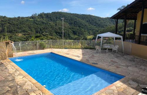 Recanto Atibaia piscina, área gourmet e vista incrível! - Foto 8