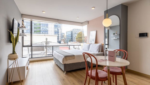 w Comfortable Loft in Santa Ana - Foto 5, Habitación