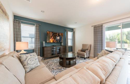 Lovely Home With Private Pool And Air Hockey Table Near Disney With Waterpark & Resort Access At Encore Resort - 7467Mr - Foto 4