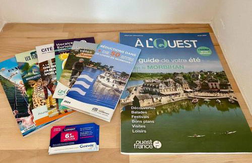 Le TerraBreizh, T2 cosy et confort avec parking privé, balcon et fibre - Foto 22