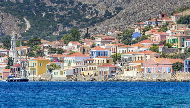 Tour di un'intera giornata con farfalle e barca all'isola di Chalki - Foto 4