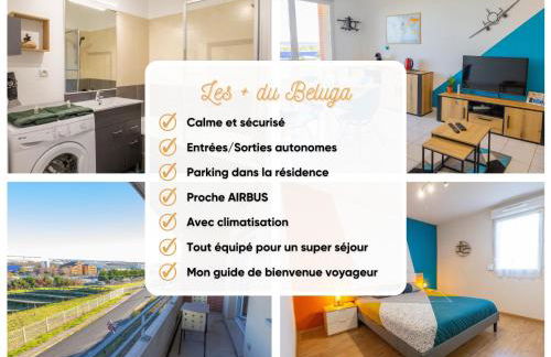 Le Beluga - Escale confort proche Airbus - Foto 9