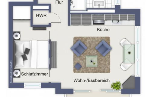 Linden-Palais Wohnung 28 - Foto 8