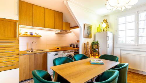 Art & Curiosity Cabinet Style Appartement with Paris view, Villa des Ammonites - Foto 4