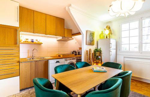 Art & Curiosity Cabinet Style Appartement with Paris view, Villa des Ammonites - Foto 4