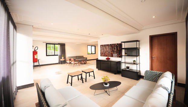 Sitzecke in der Lobby