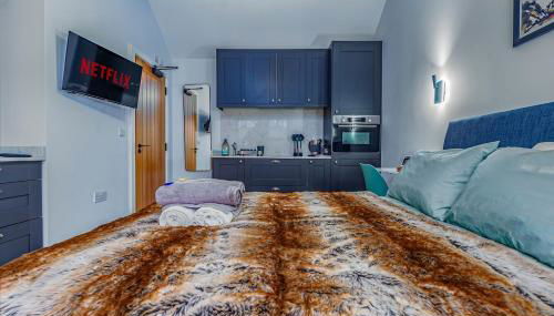 Cosy studio with parking and underfloor heating - Foto 5, stove