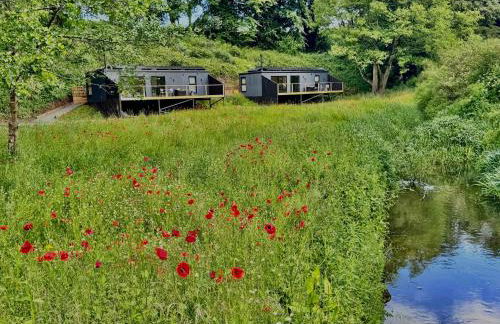 Kingfisher - Luxurious Off-Grid Eco Cabin with Riverviews - Foto 17