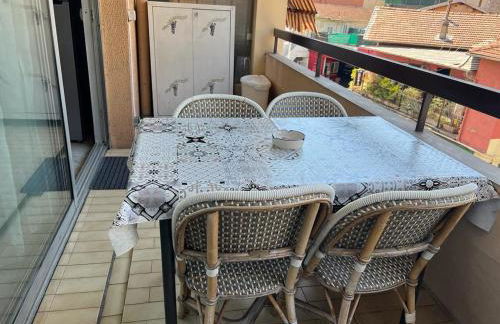 Studio avec grand balcon - Roquebrune Cap-Martin proche Menton et Monaco - Foto 9