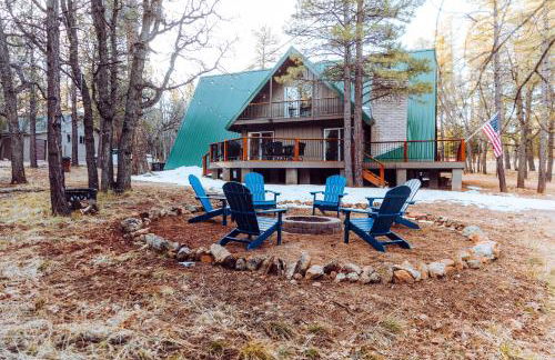 Furnished Deck and Fire Pit Happy Jack Cabin - Foto 27