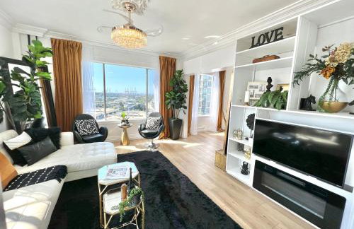 Your Penthouse Ocean view with City lights and Queen Mary too - Foto 13